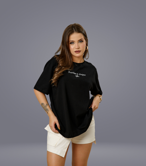 Camiseta Unissex Fearlees e unique